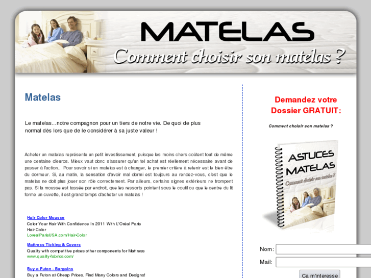 www.matelas-infos.com