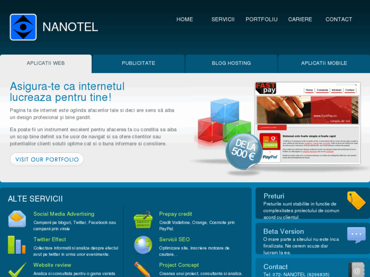 www.nanotel.ro