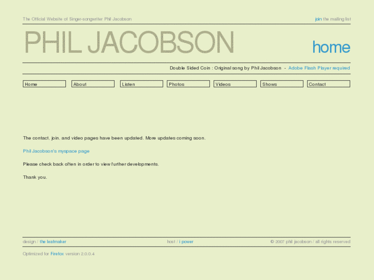 www.philjacobsonmusic.com