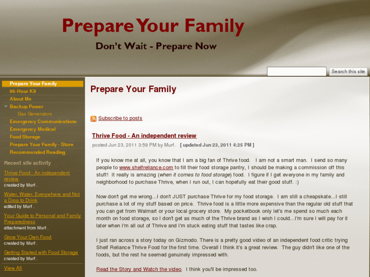 www.prepyourfamily.com