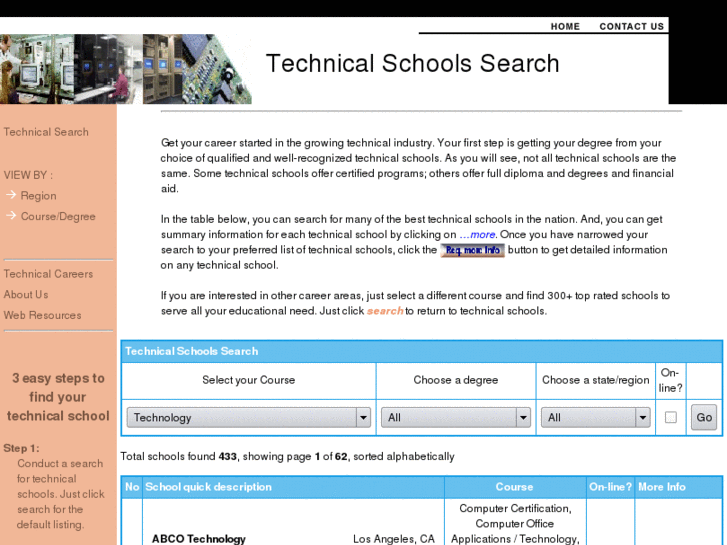 www.technical-schools-search.com