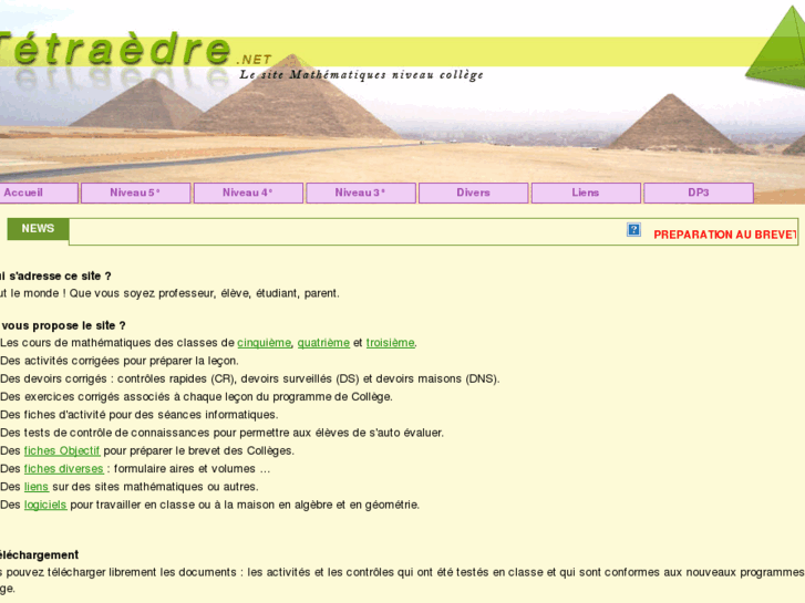 www.tetraedre.net