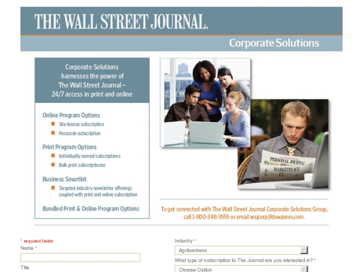 www.wsjcorporate.com