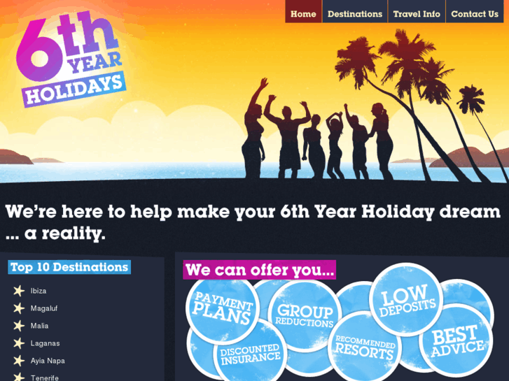 www.6thyearholidays.com