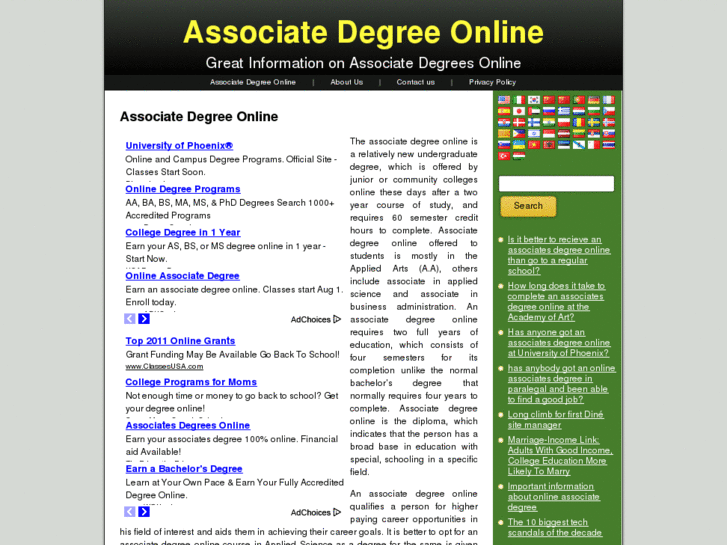 www.associatedegreeonline.org