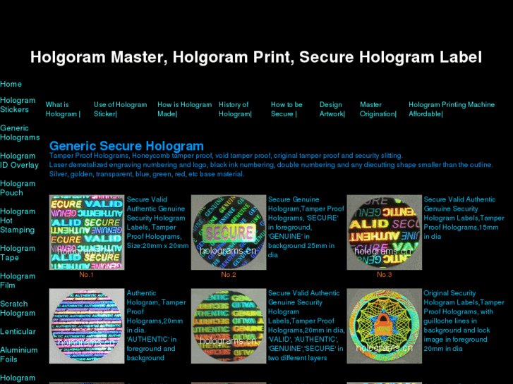 www.hologramprinter.net