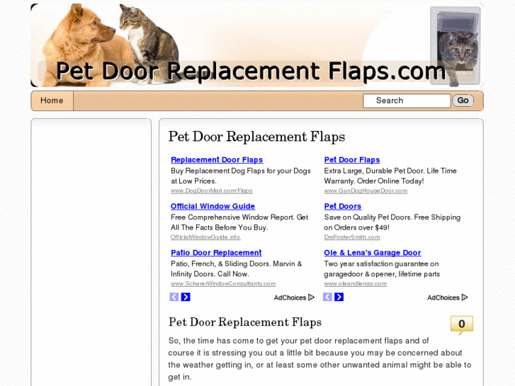 www.petdoorreplacementflaps.com