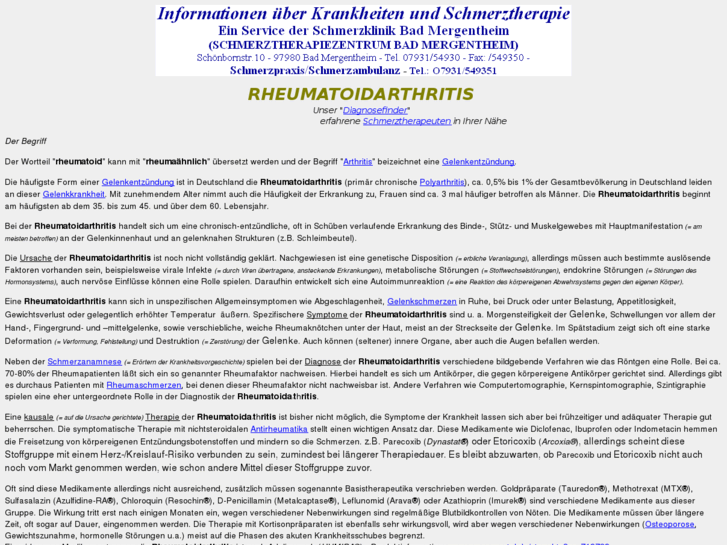 www.rheumatoidarthritis.de