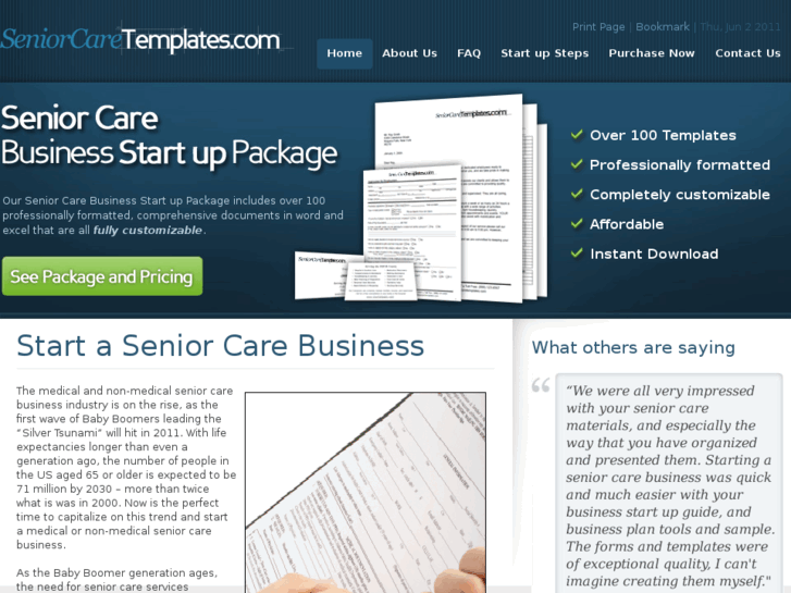 www.seniorcaretemplates.com