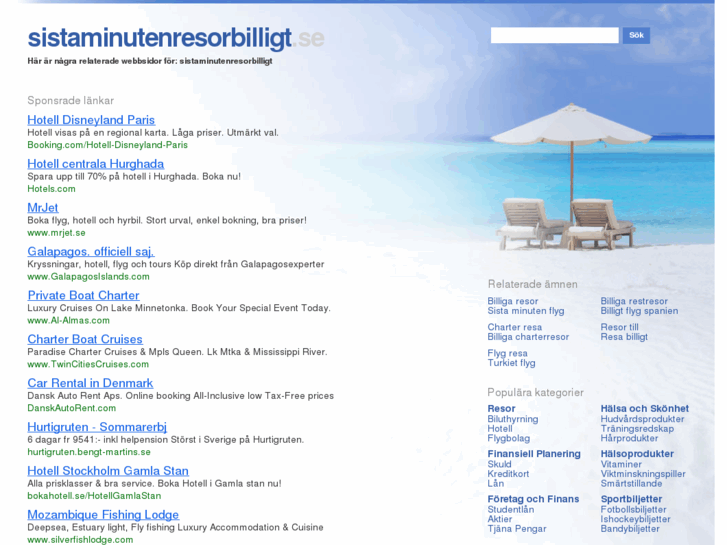 www.sistaminutenresorbilligt.se