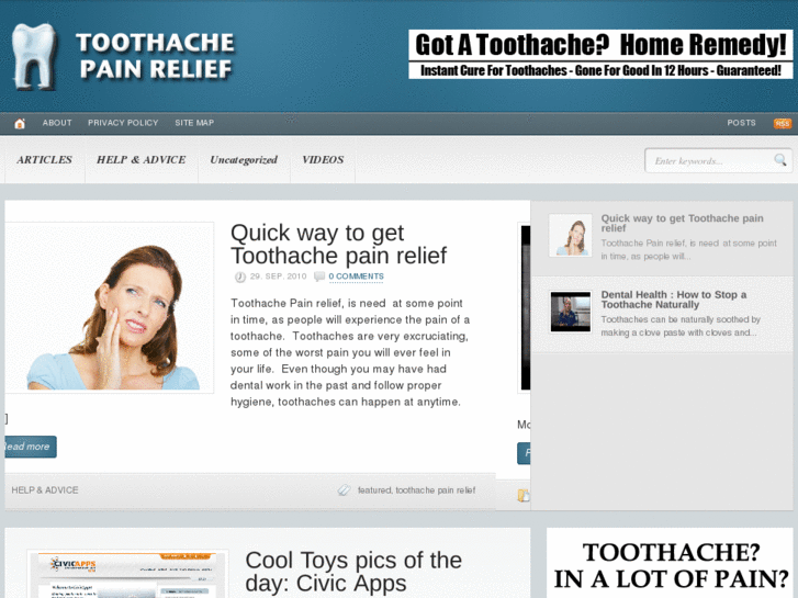 www.toothache-painrelief.com