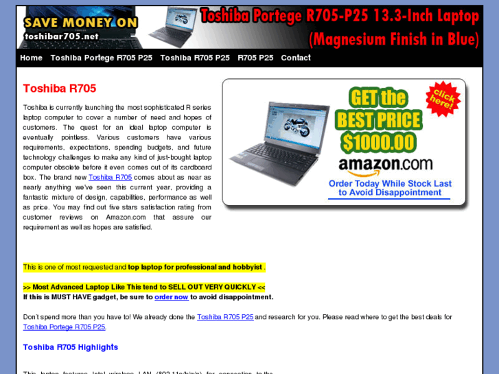 www.toshibar705.net