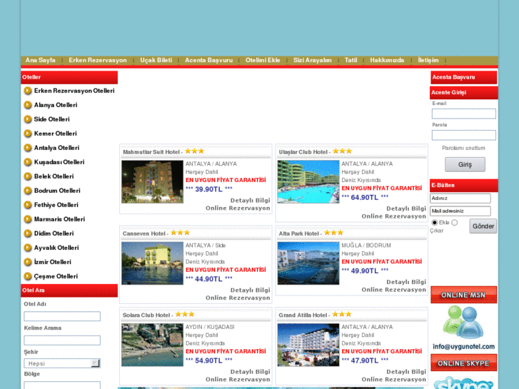 www.uygunotel.com