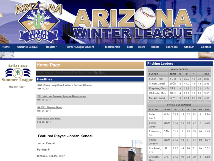 www.azwinterleague.com