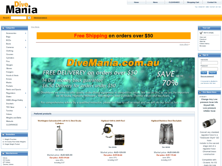 www.divemania.com.au