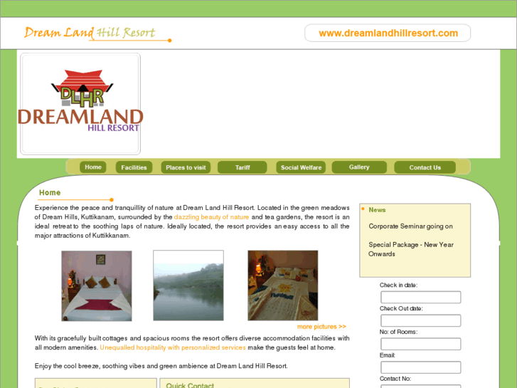 www.dreamlandhillresort.com