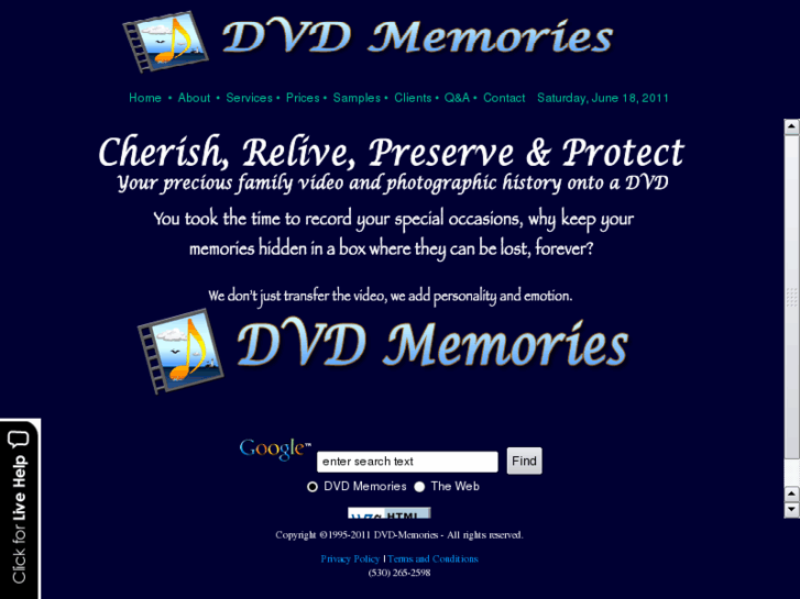 www.dvd-memories.com