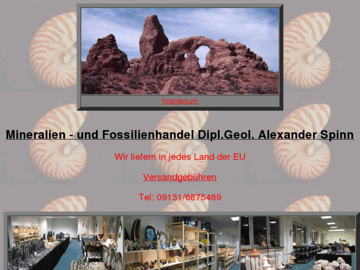 www.fossilien-mineralien.de