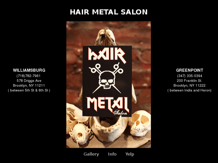 www.hairmetalsalon.com