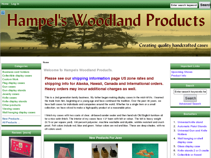 www.hampelswoodlandproducts.com