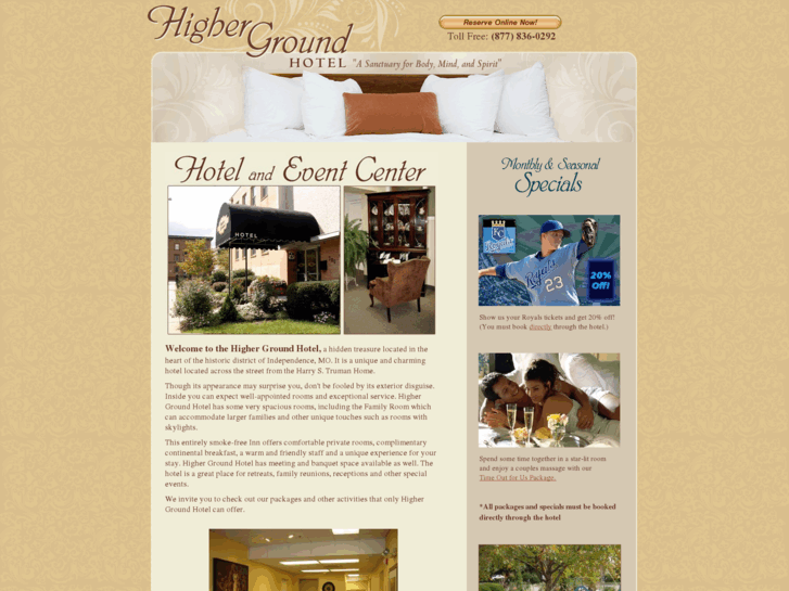 www.highergroundhotel.com