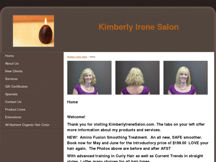 www.kimberlyirenesalon.com