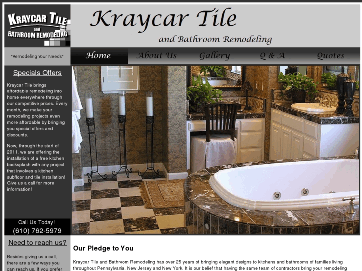 www.kraycartileandbathroomremodeling.com