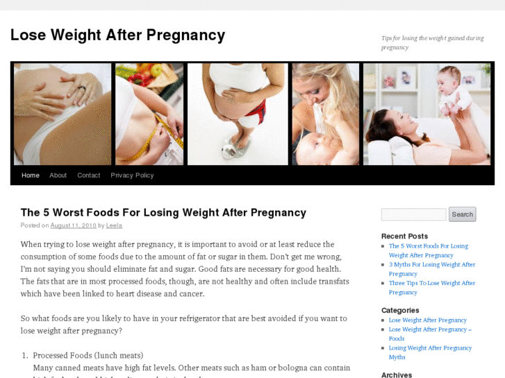 www.loseweight-afterpregnancy.com