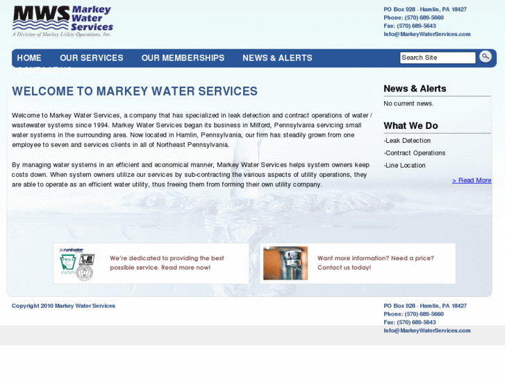 www.markeywaterservices.com