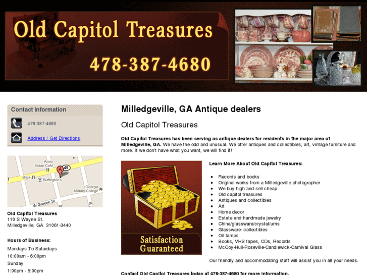 www.oldcapitoltreasures.com