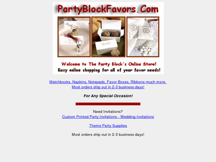 www.partyfavorboxes.net