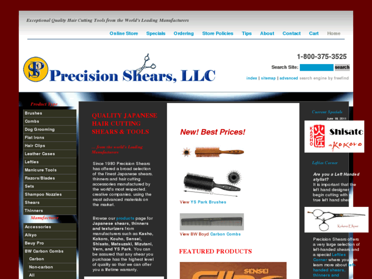 www.precisionshears.com