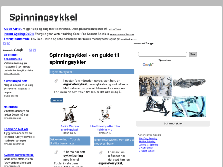 www.spinningsykkel.com