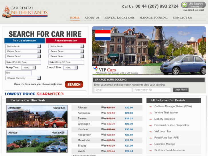 www.carrentalnetherlands.net