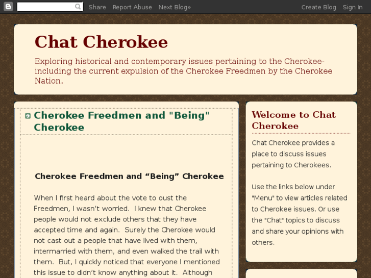 www.chatcherokee.com