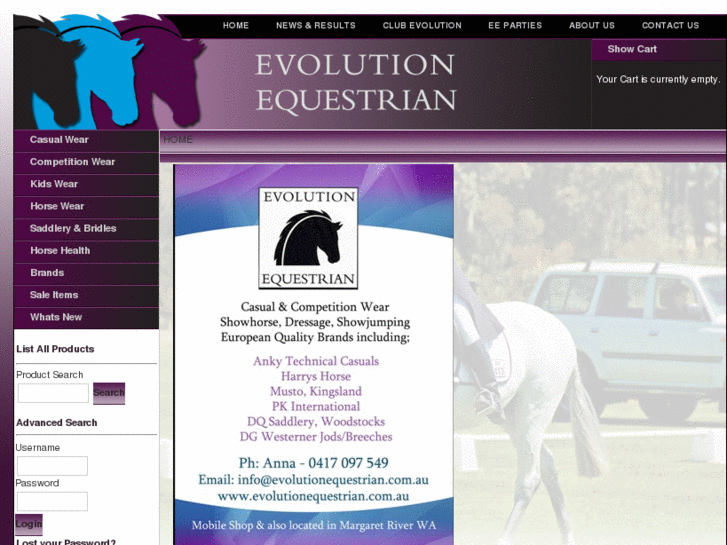 www.evolutionequestrian.com.au