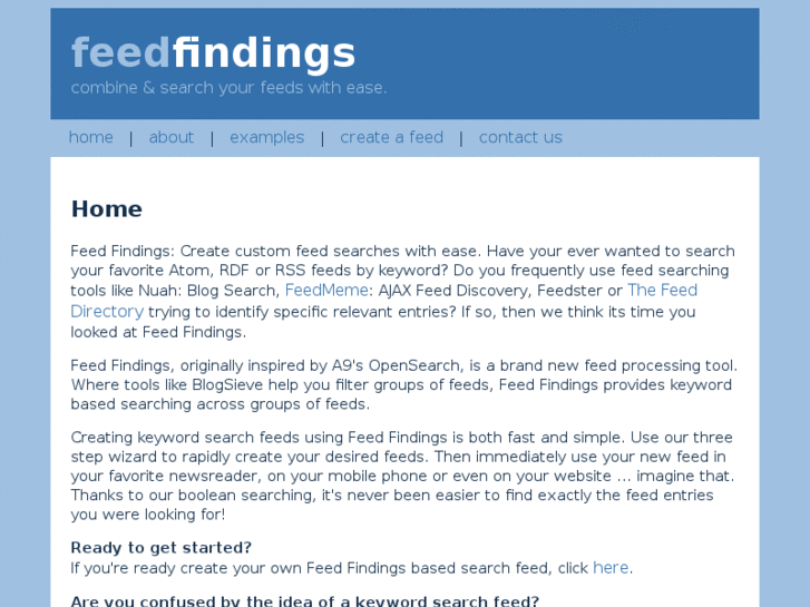 www.feedfindings.com