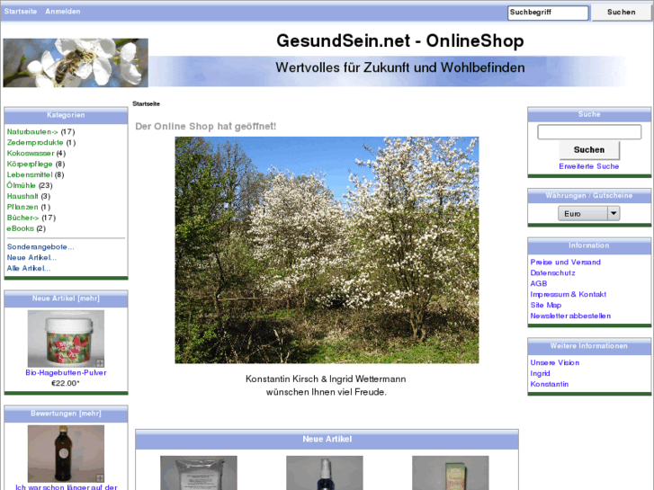 www.gesundsein.net