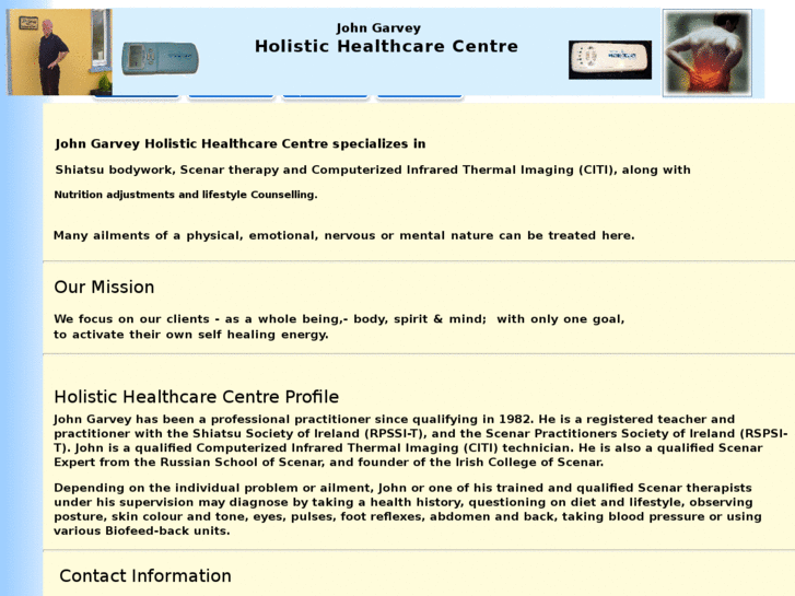 www.johngarveyholisticcentre.com