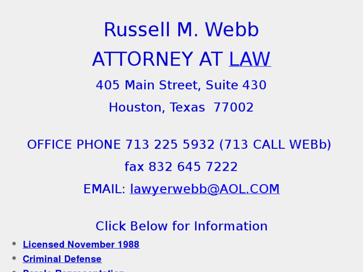 www.lawyerwebb.com