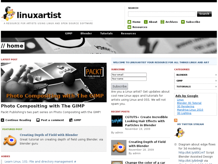 www.linuxartist.org