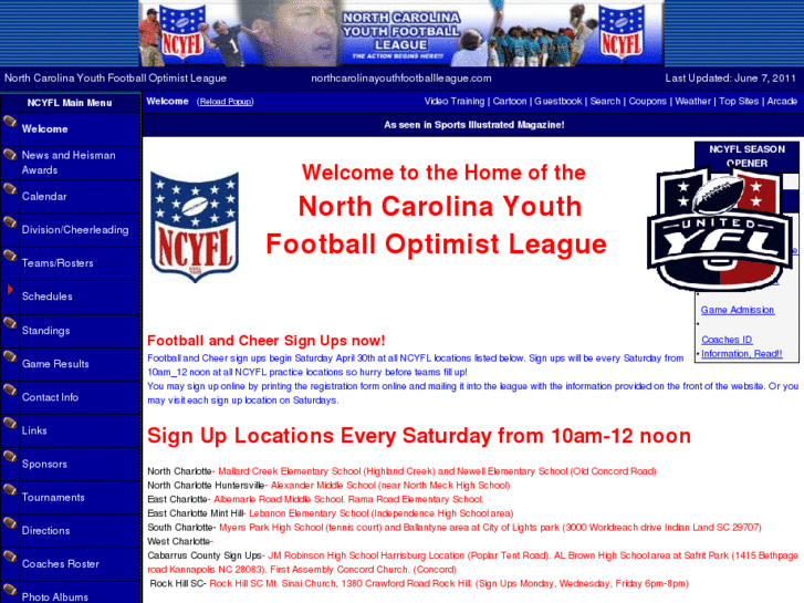 www.northcarolinayouthfootballleague.com