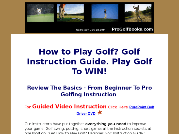 www.progolfbooks.com