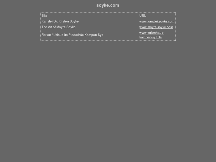 www.soyke.com