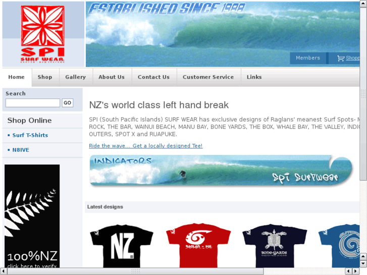 www.spisurfwear.com