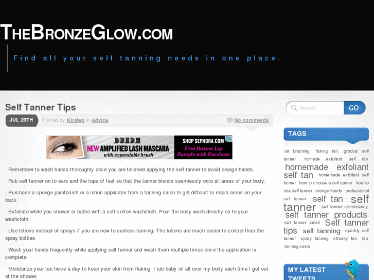 www.thebronzeglow.com