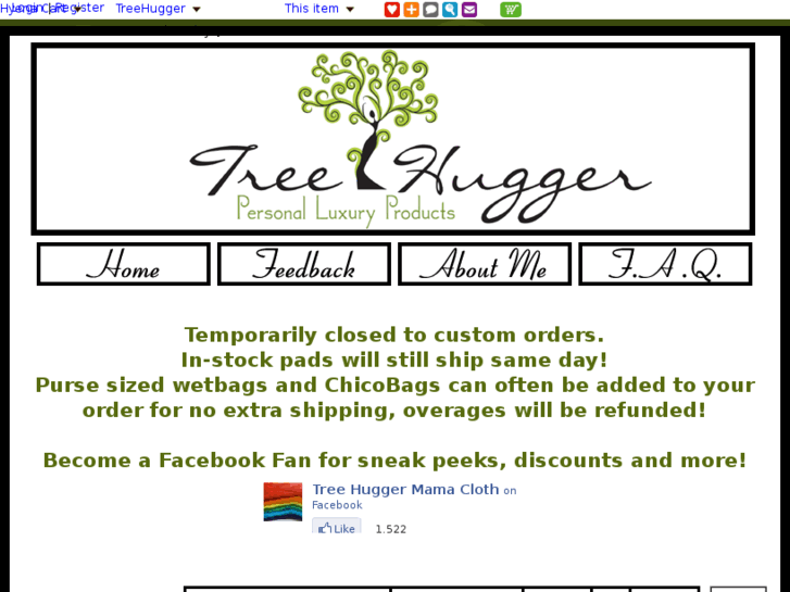 www.treehuggerclothpads.com