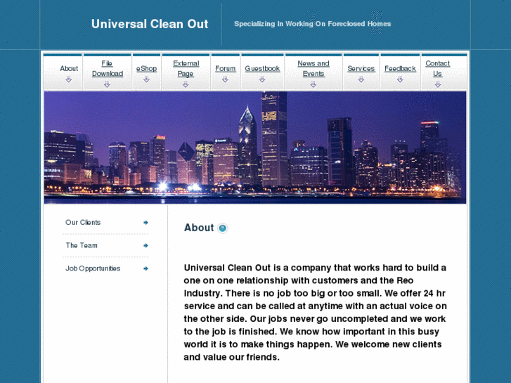 www.universalcleanoutllc.com