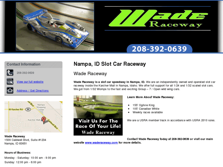 www.waderaceway.net