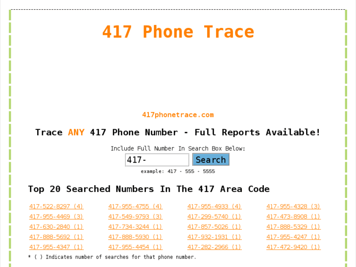 www.417phonetrace.com